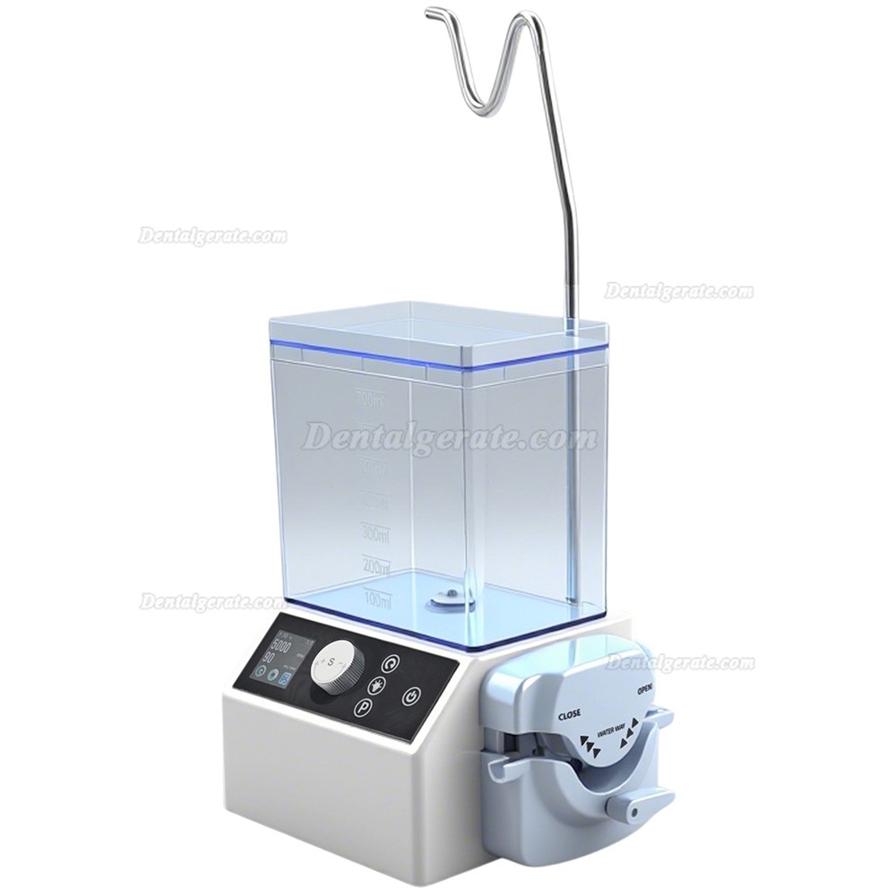 Mikromotor zahnmedizin (b&uuml;rstenloser elektromoto) mit Wassertank und Schlauchpumpe